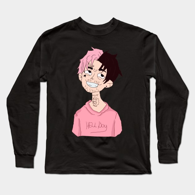 Lil peep Long Sleeve T-Shirt by Kikovaok